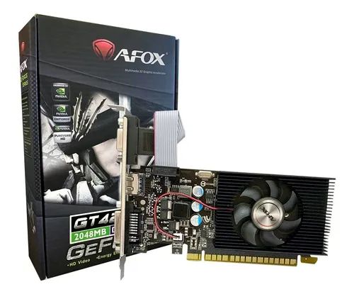 Placa de video afox gt 420 2gb ddr3 af4202048d3l2v2 0075806