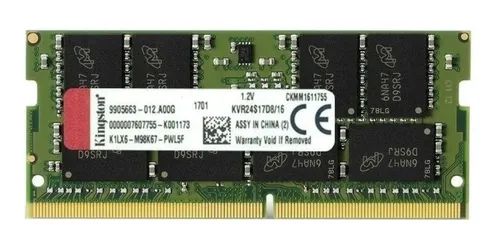 MEMORIA NOTE DDR4 16GB KINGSTON 2400 MHZ SODIMM KVR24S17D8/16 - Infopeças  Super Loja de Informática em Americana - SP