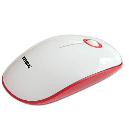 Mouse scroll ball vermelho maxprint