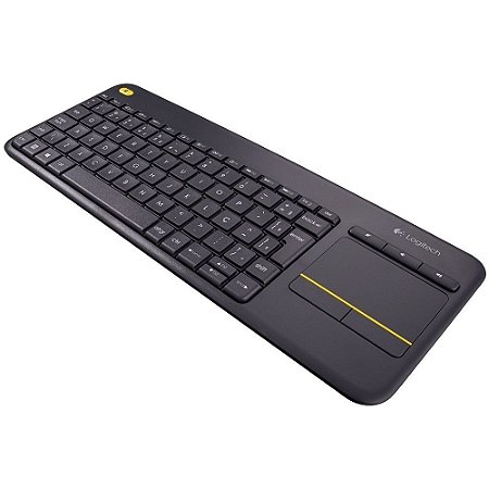 Teclado sem fio touch k400r logitech