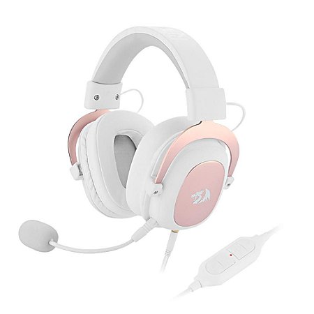 Headset redragon zeus 2 sakura edition