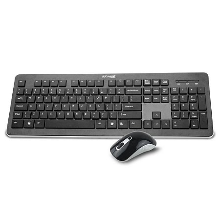 Kit office mouse teclado s/fio  maxprint