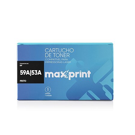 Toner HP 49A|53A Compátivel Maxprint Preto