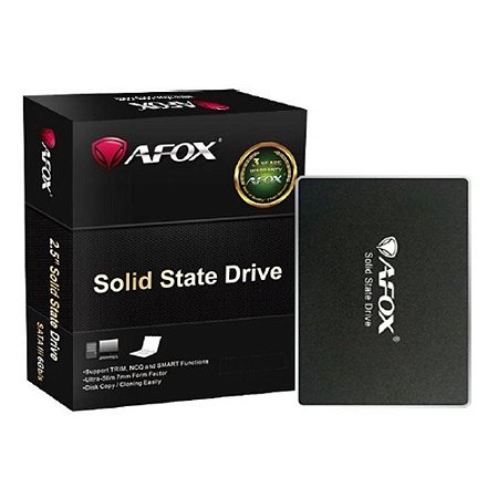 HD SSD Afox 2.5” Sata III 240GB SD250-240GN - AFSN8T3BN240G