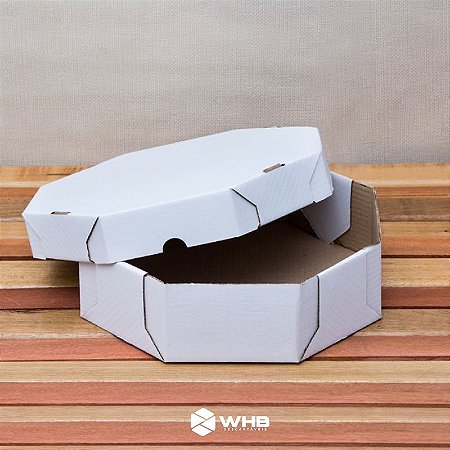 Caixa em Papelão para Bolos e Tortas Oitavada - Embalagens, Limpeza e  Alimentos - WHB Descartáveis