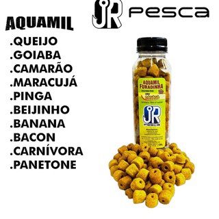 Ração Acquamil Com Essência Furadinha Jr Pesca