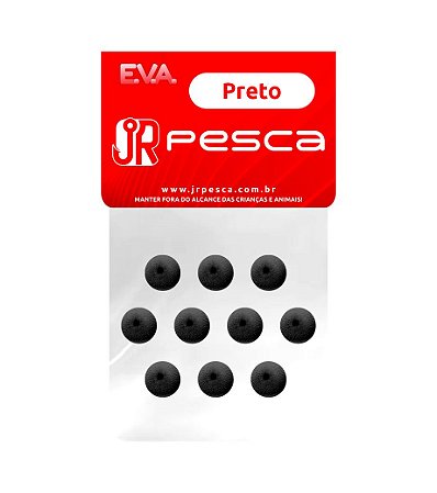 Eva 8mm Formato Bolinha Várias Cores Jr Pesca