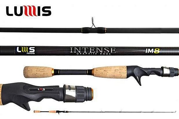 VARA LUMIS INTENSE IM8 P/ PESQUEIRO 60 LBS P/ CARRETILHA 2 PARTES