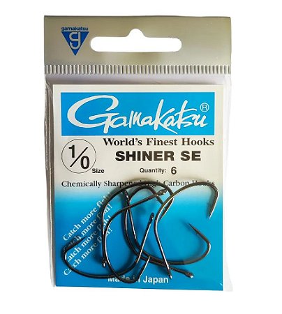 Anzol Shiner Hooks Se Gamakatsu - Loja de pesca on line: Fish Company