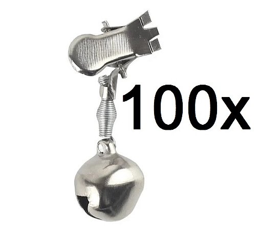 Sino Guizo Para Vara Kit Com 100 Unidades Sininho