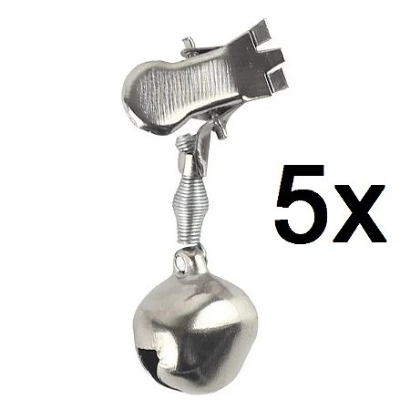 Sino Guizo Para Vara Kit Com 5 Unidades Sininho