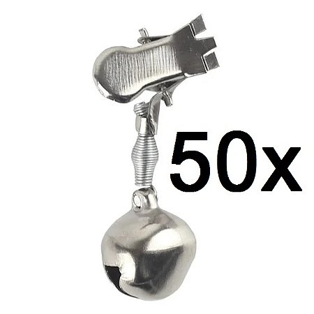 Sino Guizo Para Vara Kit Com 50 Unidades Sininho