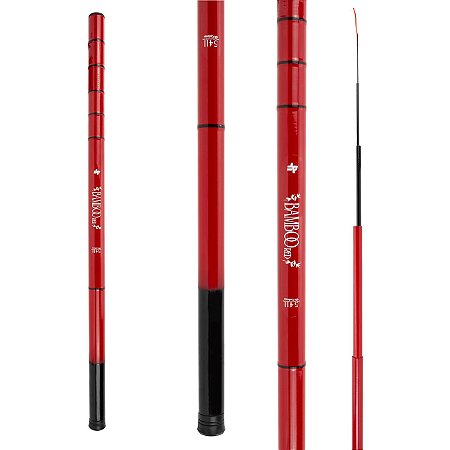 Vara Telescópica Bamboo RED 41% Carbono Albatroz