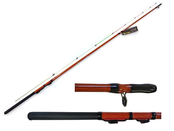 Vara Tucumã 2,10m Ultra Light 2 Partes Ponteira maciça Xingu