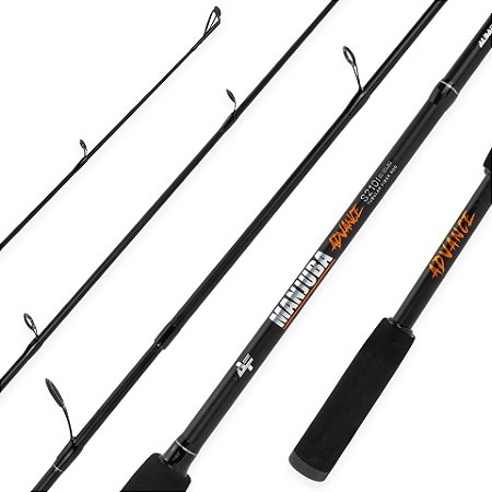 Vara Manjuba Advance 50lbs Média Rápida P/ Molinete 2,10m e 2,40m Albatroz Fishing