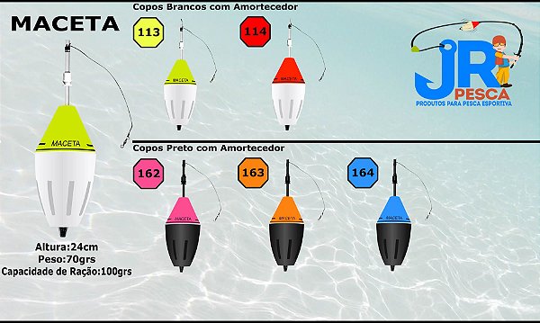 Boia Cevadeira New Maceta 70g Jr Pesca