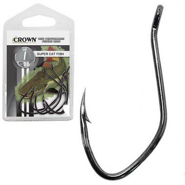 FISHING HOOK CROWN BRAND NO.2/0