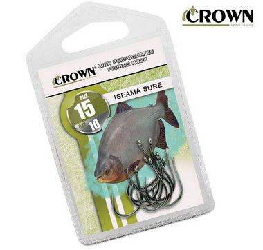 Anzol Iseama Sure (Sem Fisga) Black Crown