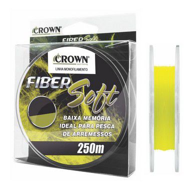 LINHA CROWN FIBER SOFT YELLOW 250m