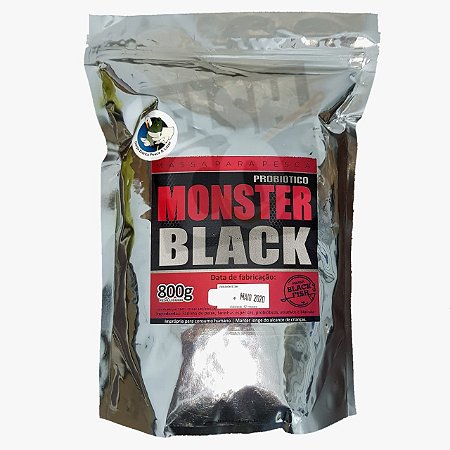 MASSA BLACK FISH MONSTER BLACK 800g