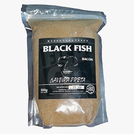 MASSA BLACK FISH CAVEIRA PRETA BACON 500g