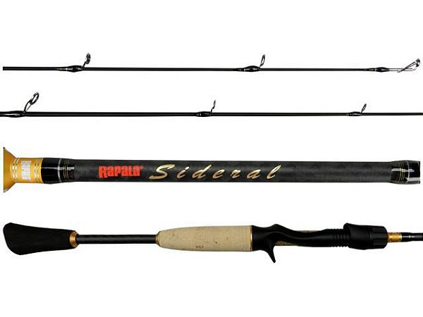 VARA RAPALA SIDERAL 5'6 (1,68m) 17 LBS INTEIRIÇA P/ CARRETILHA