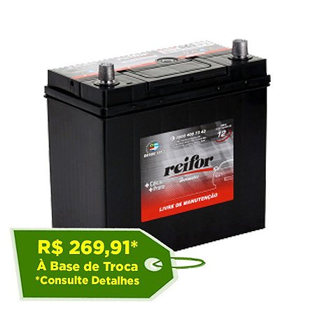 Bateria Reifor Hermetic 50Ah – H50NSVD – Selada