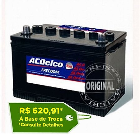 Bateria ACDelco 75Ah – ADR75LD / ADR75LE – Original de Montadora