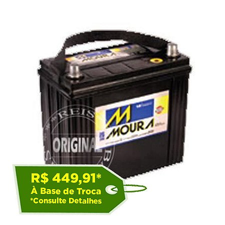 Bateria Moura 50Ah – M50JD / M50JE – Original de Montadora