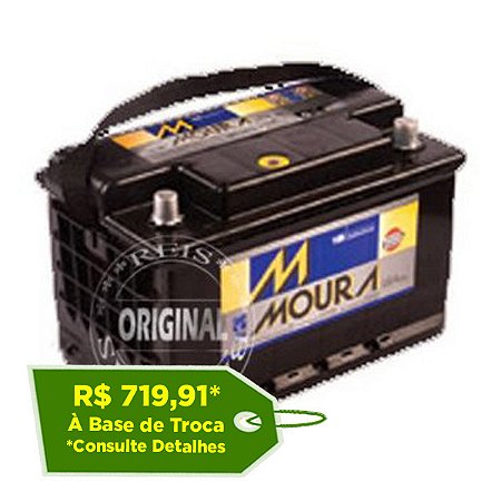 Bateria Moura 70Ah – M70KD / M70KE – Original de Montadora