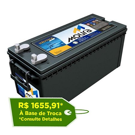 Bateria Moura Boat 150Ah – 12MB150 – Para Barcos ( Náutica )