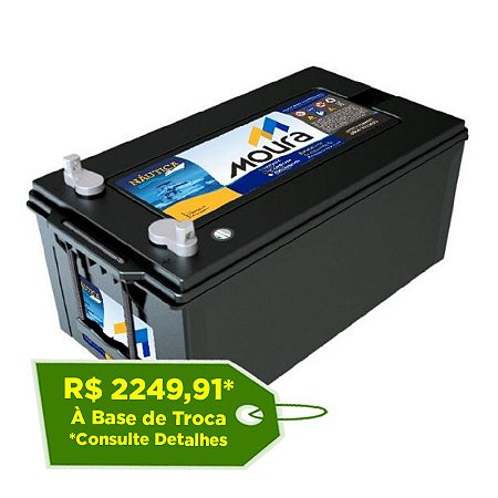 Bateria Moura Boat 220Ah – 12MB220 – Para Barcos ( Náutica )