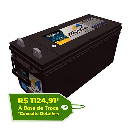 Bateria Estacionária Moura NoBreak 12MN2500 - 150Ah / 165Ah ( 12MN150 )