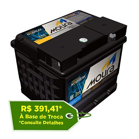 Bateria Estacionária Moura NoBreak 12MN700 - 45Ah / 50Ah ( 12MN45 )