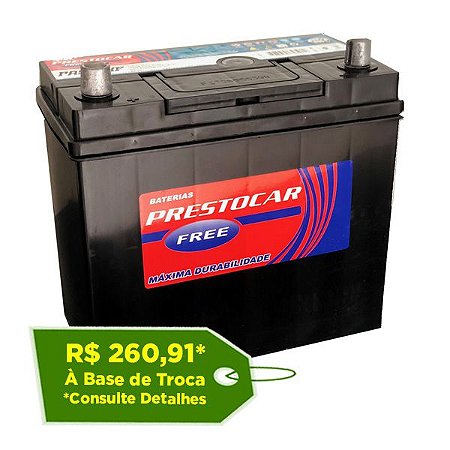 Bateria Prestocar 50Ah – PA50DHF / PA50EHF – Selada