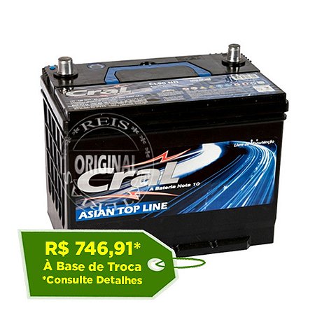 Bateria Cral Selada 90Ah – CL90ND / CL90NE – Livre de Manutenção