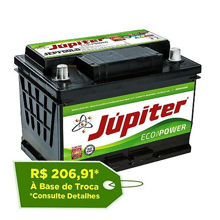 Bateria Jupiter Ecopower 60Ah - EPF60LD - Selada