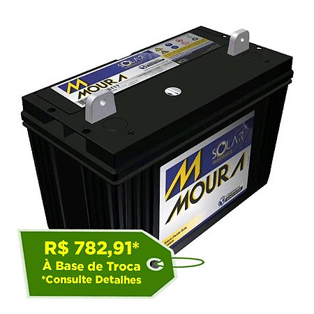 Bateria Estacionária Moura Solar 12MS111 - 111Ah