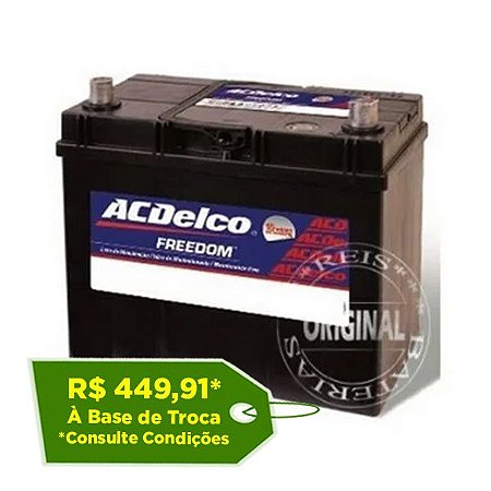 Bateria ACDelco 50Ah – ADR50JD / ADR45JE – Original de Montadora