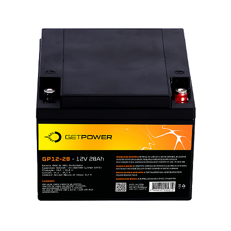 Bateria Estacionária VRLA ( AGM ) GetPower 12V – 28Ah – GP12-28