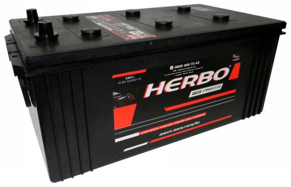 Bateria Herbo Prata 200Ah – HP200ONB – Baixa Manutenção ( Requer Água )