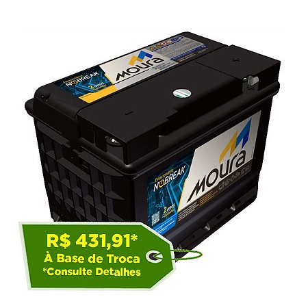 Bateria Estacionária Moura NoBreak 12MN1000 - 60Ah / 70Ah ( 12MN60 )