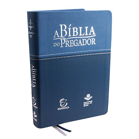 Bíblia do Pregador ARC Azul – Almeida Revista e Corrigida com 2.000 Esboços para Pregações