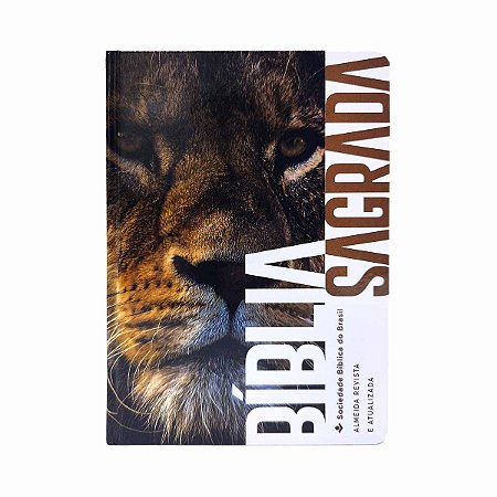 Bíblia Sagrada ARA Capa Dura Ilustrada Leão – Sociedade Bíblica do Brasil