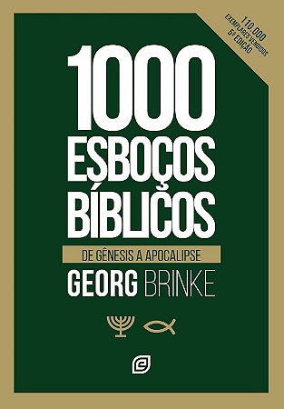 Livro Mil Esboços Bíblicos – Georg Brinke | 5ª Edição