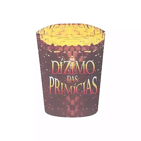 Envelope Especial Cesto "Dízimo das Primícias" para Campanhas e Igrejas