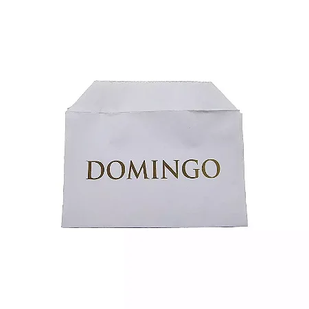 Envelope Domingo Colado para Ofertas e Contribuições