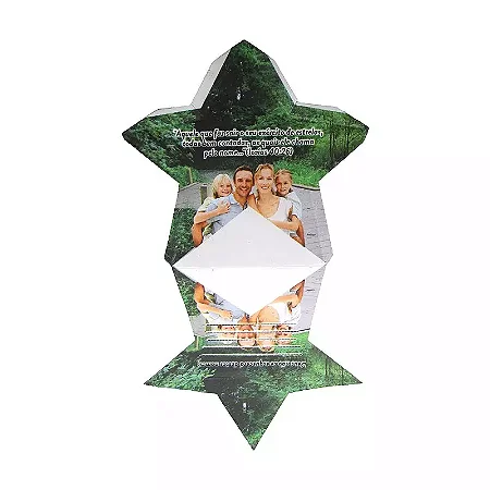 Envelope em Formato de Estrela para Família – Isaías 40:26