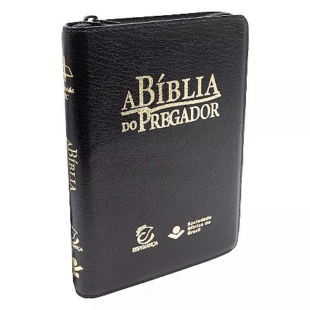Bíblia do Pregador ARC com Zíper – Almeida Revista e Corrigida