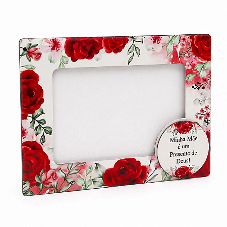 Porta-Retrato Minha Mãe é um Presente de Deus – Presente Cristão